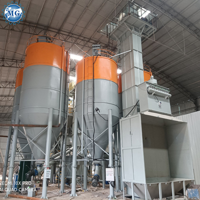 Productielijn voor vezelcementplaten voor cementgrondstoffen met een capaciteit van 100-120 t/h