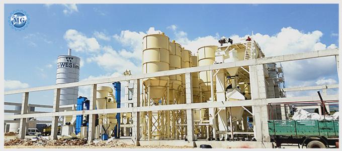 PLC-besturingssysteem en automatische automatisering in de productielijn voor tegellijm 13