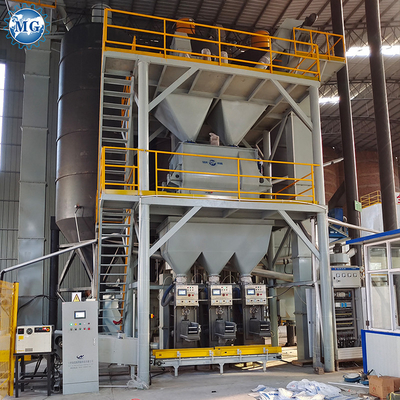 Dry Valve Type Automatic Putty Mortar Productielijn Duurzame Dry Mortar apparatuur