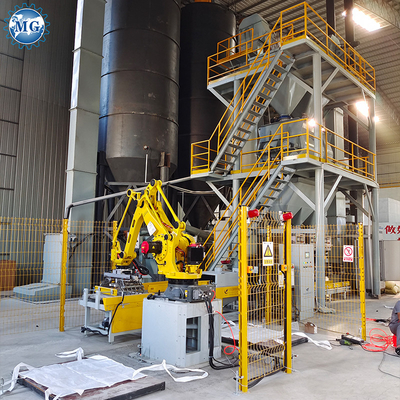 Dry Valve Type Automatic Putty Mortar Productielijn Duurzame Dry Mortar apparatuur