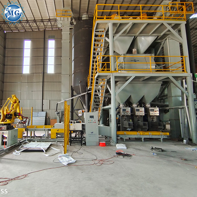 China Nieuw product 15-25T/H Automatische droge mortel productielijn Cement mortel mixer machine