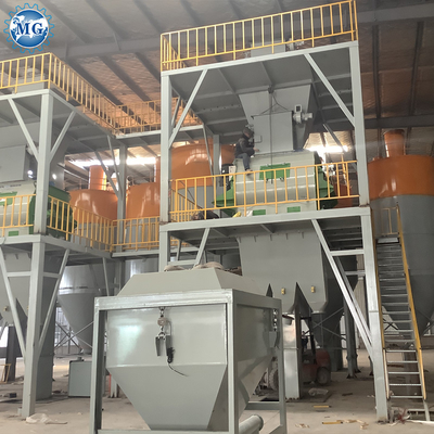 80-120 kW tegellijmmachine voor bouwmaterialenprojecten met een mengcapaciteit van 10-30 T/H