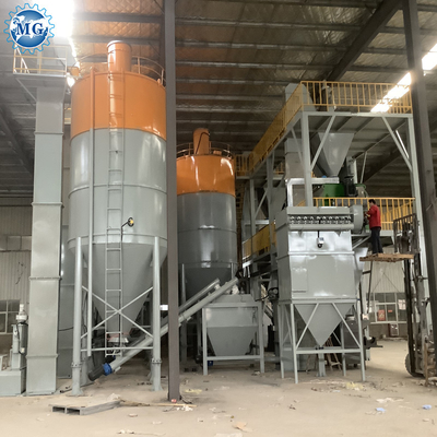 80-120 kW tegellijmmachine voor bouwmaterialenprojecten met een mengcapaciteit van 10-30 T/H