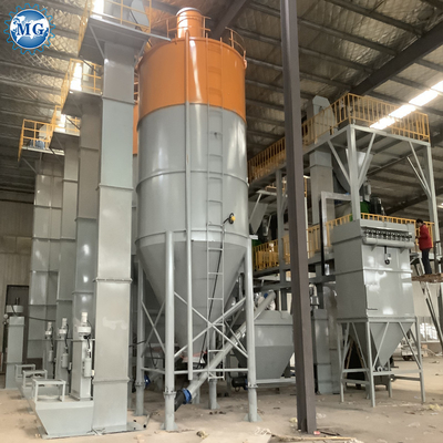80-120 kW tegellijmmachine voor bouwmaterialenprojecten met een mengcapaciteit van 10-30 T/H