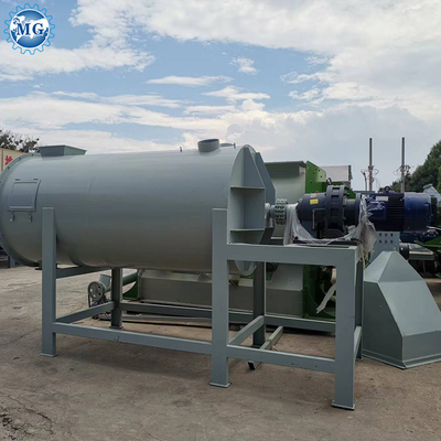 4-5T/H eenvoudige droge menginstallatie met klepverpakkingsmachine