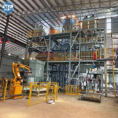 10-30TPH Full Auto Dry Mortar Production Line Machine voor het maken van kleefstoffen voor tegels