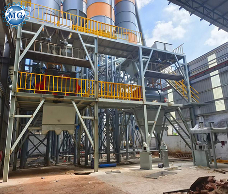 10-30TPH Full Auto Dry Mortar Production Line Machine voor het maken van kleefstoffen voor tegels