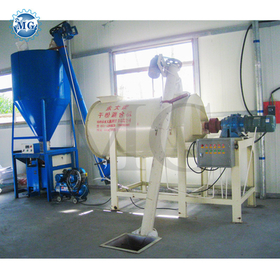 Productielijn met lage investering Droogpoedermortier Muurputte Skim Coat Sand Cement Mixer Keramische tegel Kleefmachine