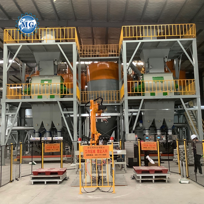 Volledig automatische machine voor het mengen van droge poedermortel, muurputty zand, cementmixer, keramische tegels, kleefstoffabriek te koop