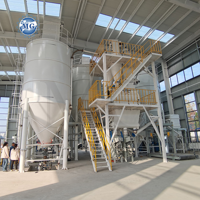 Hoogwaardige droge poeder mortel productielijn Muur putty zand cement mixer apparatuur keramische tegels lijm maken machine