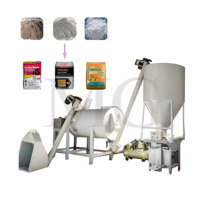 Dry Mix Powder Mortar Mixing Plant Muur Putty Sand Cement Mixer Machine Keramische tegels Kleefproductielijn