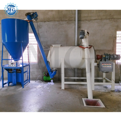 Hoge efficiëntie droog poeder mortel menginstallatie Muur putty zand cement mixer apparatuur keramische tegels Kleefmachine