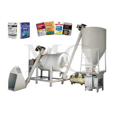 Eenvoudige Dry Mix Powder Mortar Mixing Machine Muursand Putty Cement Mixer Keramische tegels Kleefmiddelen Fabriek