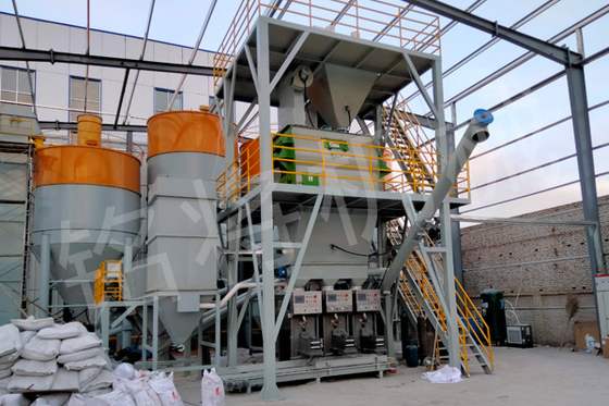 Gepersonaliseerde Spanning Automatische Droge Mortier Plant 220 - 440V 12 maanden Garantie