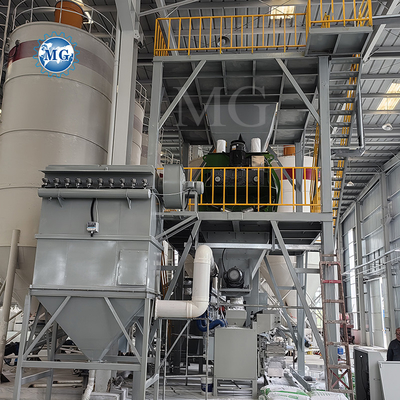 PLC-besturing Droog mengpoeder mortel mengmachine Muur putty zand cement mengapparatuur Keramische tegels Kleefstof productielijn