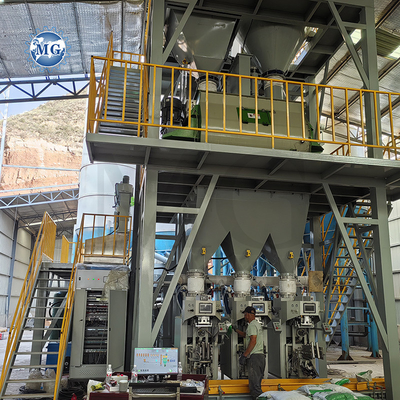 CE Factory Sale Dry Mix Powder Mortar Mixing Plant Wall Putty Skim Coat Sand Cement Mixer Tile Adhesieve lijm Grout Maker