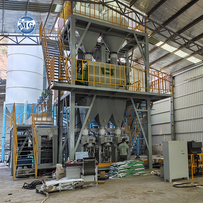 CE Factory Sale Dry Mix Powder Mortar Mixing Plant Wall Putty Skim Coat Sand Cement Mixer Tile Adhesieve lijm Grout Maker