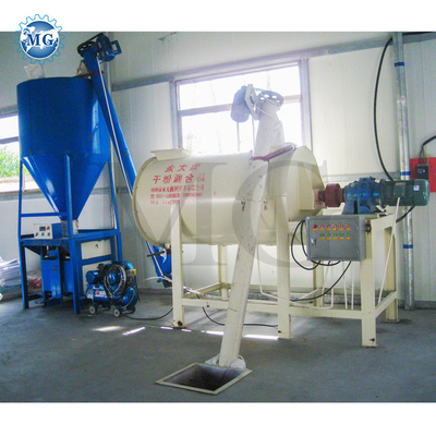 Spanning Op maat gemaakte Dry Mix Powder Mortar Mixing Plant Muur Putty Skim Coat Sand Cement Mixer Tile Kleefglue Grout Maker