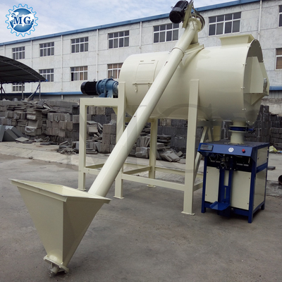 Spanning Op maat gemaakte Dry Mix Powder Mortar Mixing Plant Muur Putty Skim Coat Sand Cement Mixer Tile Kleefglue Grout Maker