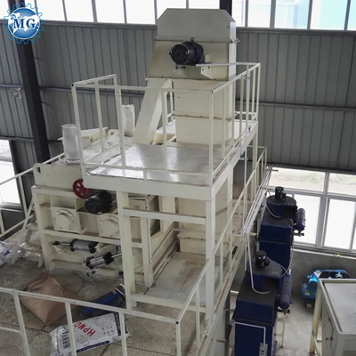 PLC-besturing Semi-Automatische Droogmengsel Poedermortel Menginstallatie Muur Putty Sand Cement Gips Mixer Keramische tegels Kleefmachine