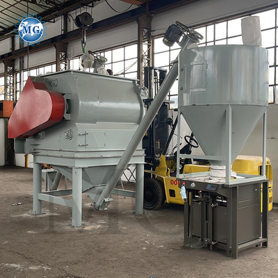 3-5 minuten / partij Double Twin Shaft Agravic Paddle Mixer Blender Machine Wandputty Gips Skim Coat Tile Kleefstof Grout Droog Mortier Mixing Plant