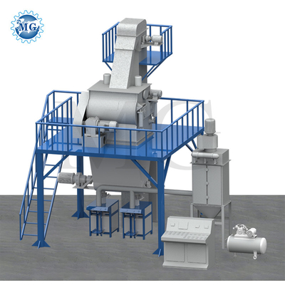 6000*6000*6000mm Gemakkelijk te installeren Dry Mortar Mixing Plant Muur Putty Plaster Skim Coat Sand Cement Mixer Tile Adhesieve lijm Grout Maker