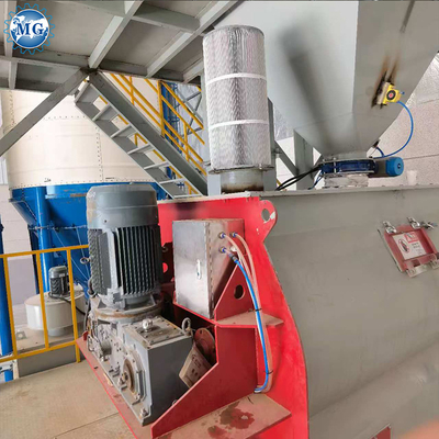 Automatische 10-20TPH Dry Mortar Plant Sand Cement Mixer Tile Adhesive Machine