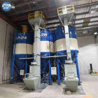 Volledig automatische PLC-besturing Droog zand cement poeder mortel droog menginstallatie