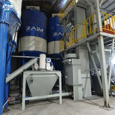 Volledig automatische PLC-besturing Droog zand cement poeder mortel droog menginstallatie
