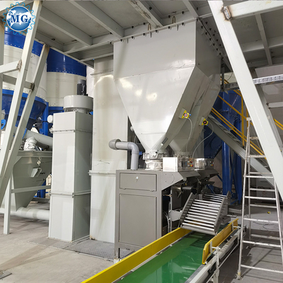 Volledig automatische PLC-besturing Droog zand cement poeder mortel droog menginstallatie