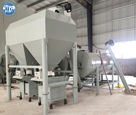Hoge efficiëntie 1-6TPH Gereed Eenvoudige Droge Mortier Plant Zand Cement Mengmachine