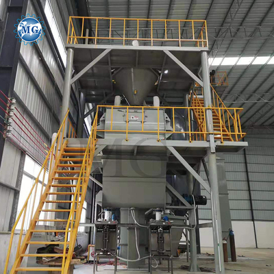 10-30tph Spanning Op maat gemaakte Dry Mix Powder Mortar Productielijn Wandputty Gips Skim Coat Mixer Tile Kleefglue Grout Maker Machine