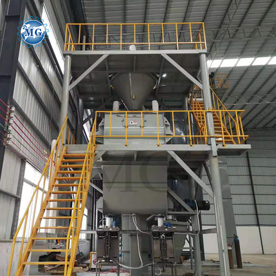 10-30tph Spanning Op maat gemaakte Dry Mix Powder Mortar Productielijn Wandputty Gips Skim Coat Mixer Tile Kleefglue Grout Maker Machine