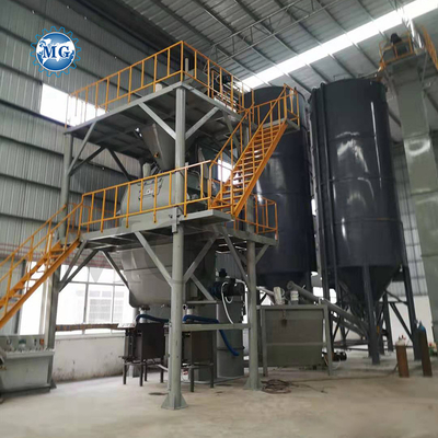 10-30tph Spanning Op maat gemaakte Dry Mix Powder Mortar Productielijn Wandputty Gips Skim Coat Mixer Tile Kleefglue Grout Maker Machine