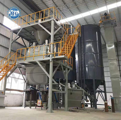 10-30tph Spanning Op maat gemaakte Dry Mix Powder Mortar Productielijn Wandputty Gips Skim Coat Mixer Tile Kleefglue Grout Maker Machine