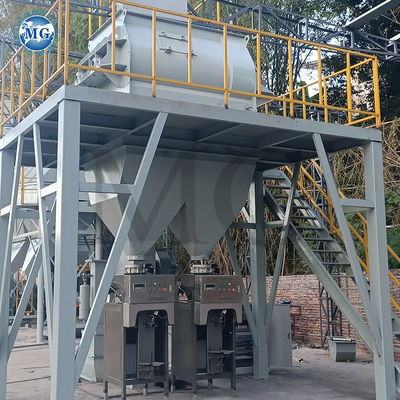 6000*6000*6000mm Gemakkelijk te installeren Dry Mortar Mixing Plant Muur Putty Plaster Skim Coat Sand Cement Mixer Tile Adhesieve lijm Grout Maker