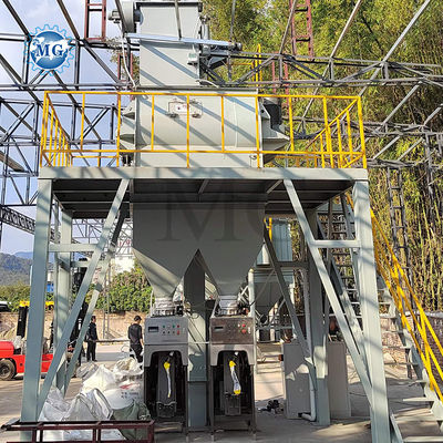 12 maanden garantie Dry Mortar Mixing Plant Muur Putty Gips Skim Coat Sand Cement Mixer Tile Kleefglue Grout Maker
