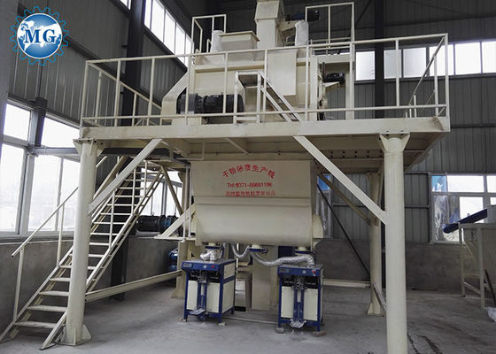 CE ISO SGS Gecertificeerde Droge Mortel Fabriek Muurplamuur Zand Cement Mixer Tegellijm Mengmachine