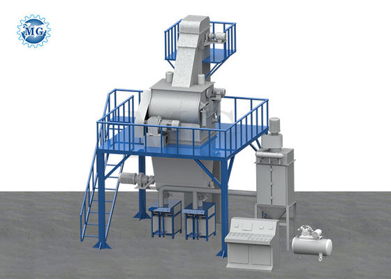 CE ISO SGS Gecertificeerde Droge Mortel Fabriek Muurplamuur Zand Cement Mixer Tegellijm Mengmachine