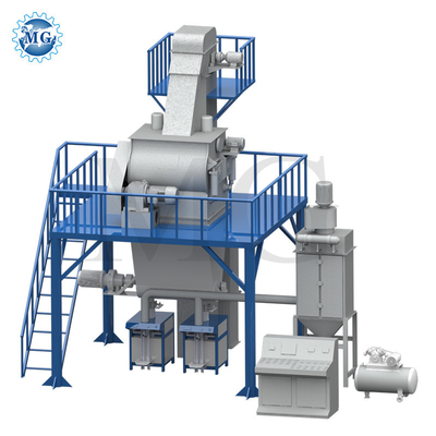 Energiebesparende Dry Mix Plant Cement Wall Putty Keramische tegellijm Making Machine