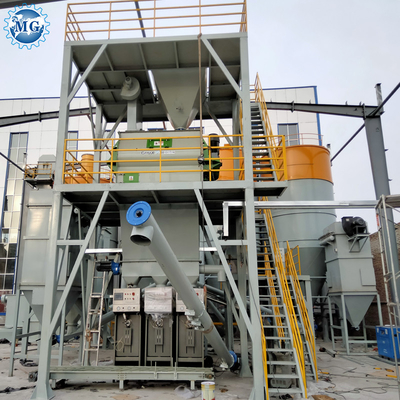 10-30T / H droge mortelproductielijn bouwmateriaal tegellijmmachine