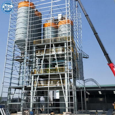 15 - 30T/H droge Machine Volledige Automatische 9m van de Mortiermixer met Tweelingschachtpeddel