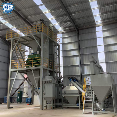 10TPH droge de Machine Hoge Rendabele Goede Prestaties 80KW van de Mortiermixer