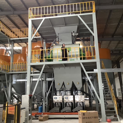Efficiënte machine voor het maken van kleefstoffen voor tegels met automatische materiaalvoeding en -dosering 10-30 T/H
