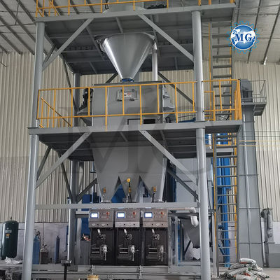 High Speed Batching Dry Mix Powder Mortar Mixing Plant Muur Putty Sand Cement Gips Mixer Keramische tegels Kleeflijm Productielijn