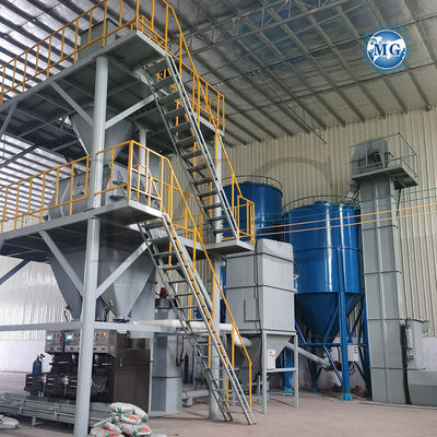 High Speed Dosering Dry Mix Powder Mortar Mixing Machine Wall Putty Sand Cement Mixer Ceramic Tile Adhesive Glue Manufacturing Plant