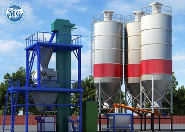De bulk Draagbare Silo van het Staalcement 60 Ton die wijd omvat Ladder gebruiken