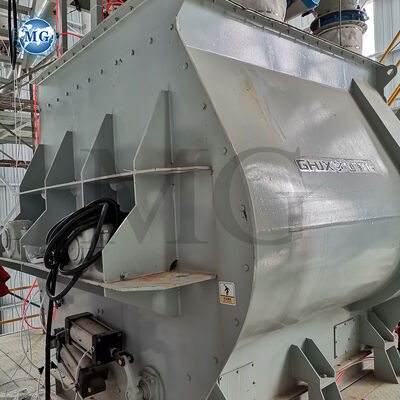 Energiebesparende droge mortelmixer machine ontworpen voor muurplamuur en pleisterwerk met consistente menging