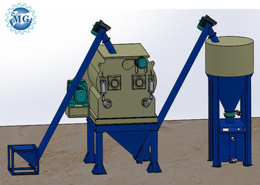 De eenvoudige Droge Mixer van de de Machine Tweelingschacht van de Mortiermixer met Capaciteit 4 - 5t/H