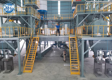 Pleister die van de Productielijntegels van het Koolstofstaal de Droge Mortier Machine met Zanddroger maken